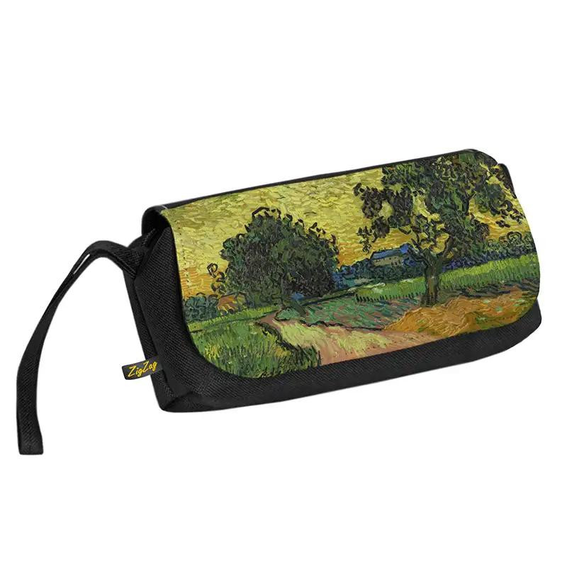 جامدادی زیگ زاگ طرح ونگوگ کد 6677