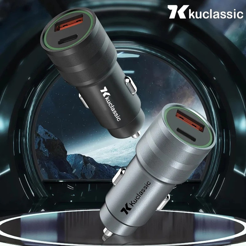 شارژر فندکی 20 وات کوکلاسیک مدل D-40 به همراه کابل USB-C 3 در وبزینر شارژر فندکی 20 وات کوکلاسیک مدل D-40 به همراه کابل USB-C
