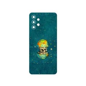 MAHOOT Collage of Earth Face Cover Sticker for Samsung Galaxy A32