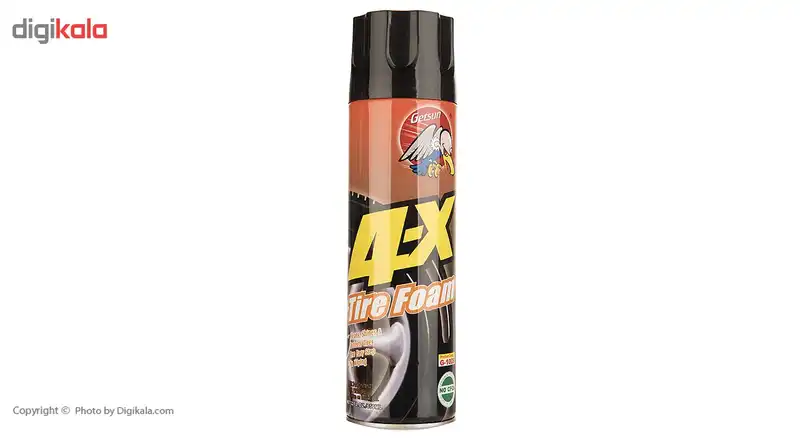 اسپری تمیز کننده تایر گتسان مدل G-1008 حجم 650 میلی لیتر