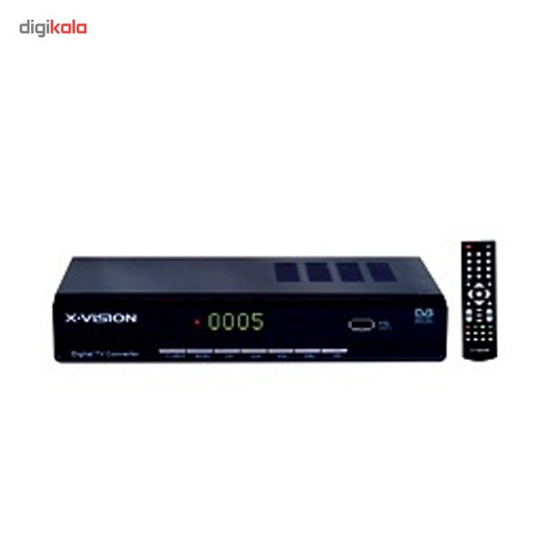 گیرنده دیجیتال تلوزیون ایکس ویژن ایکس دی وی بی 121