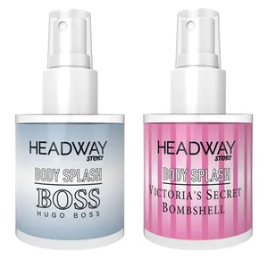 بادی اسپلش هدوی استوری مدل هوگو باس و ویکتوریا سکرت بامب شل  حجم 90 میلی‌ لیتر مجموعه دو عددی 