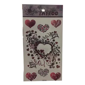 تتو موقت طرح love کد 161