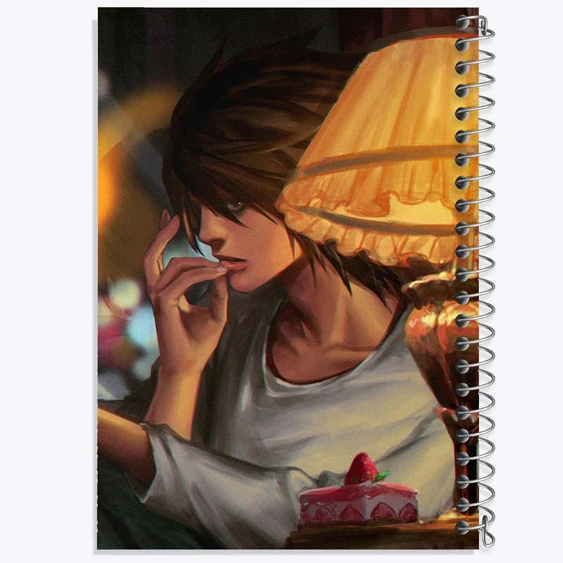 دفتر نت موسیقی 50 برگ خندالو مدل ال لاولیت انیمه دفترچه مرگ Death Note کد 11317