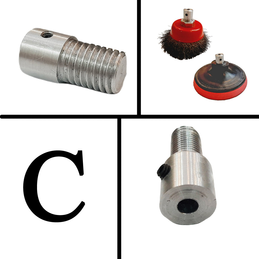 تبدیل ارمیچر مدل 5mm مجموعه 11 عددی