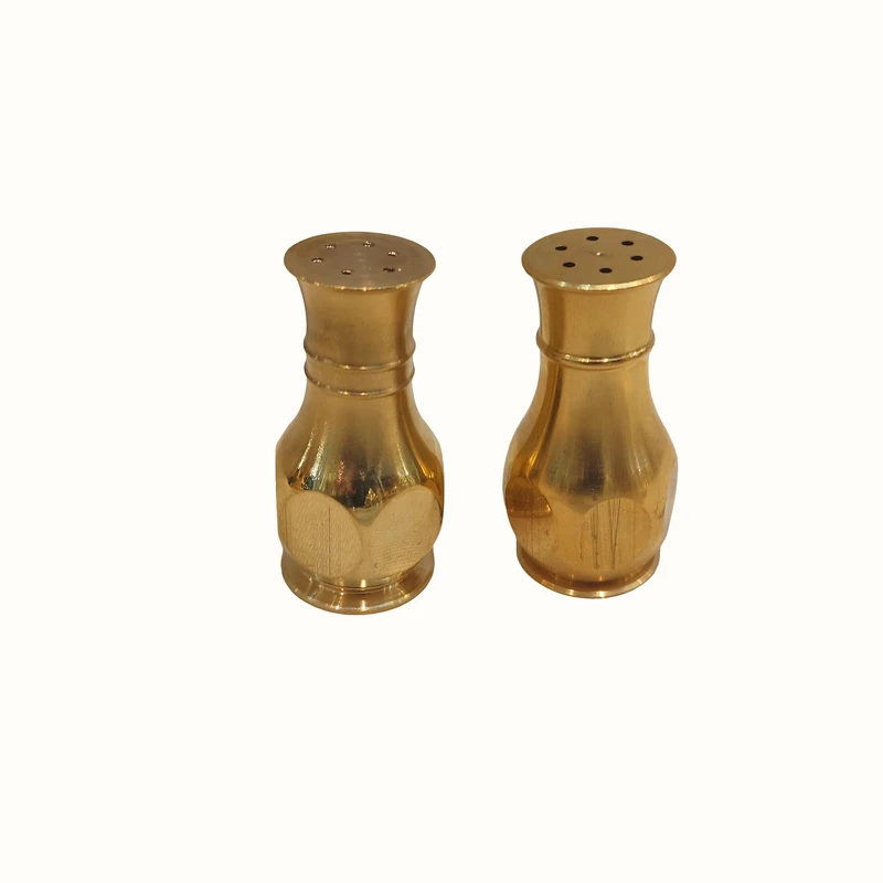 نمکدان برنزی کد C1023 مجموعه دو عددی 
