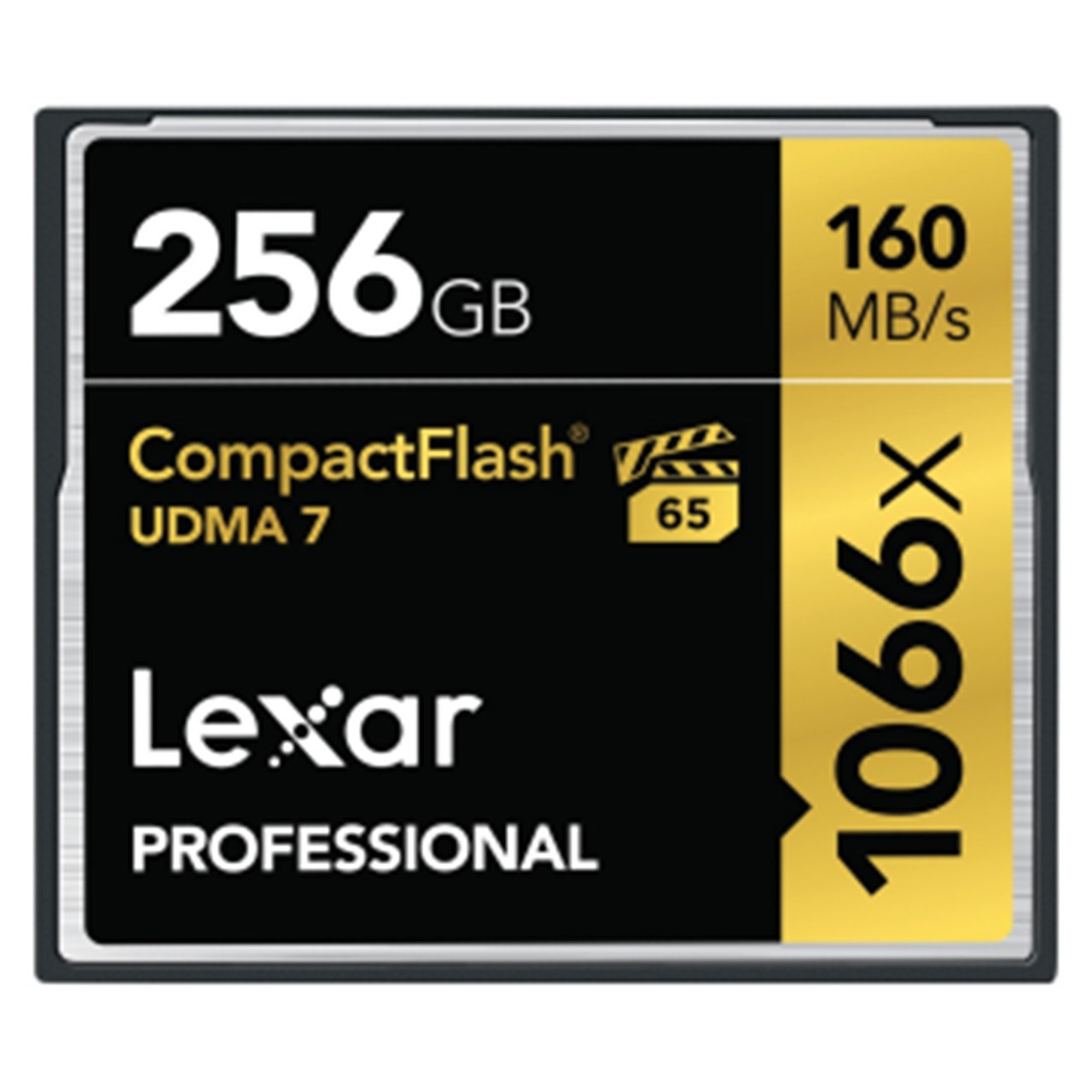 کارت حافظه CF لکسار مدل Professional CompactFlash سرعت 1066X 160MBps ظرفیت 256 گیگابایت