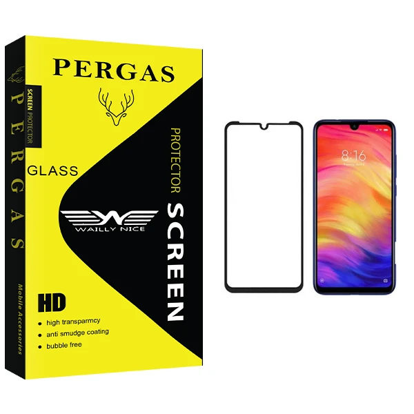 محافظ صفحه نمایش وایلی نایس مدل Pergas Glass مناسب برای گوشی موبایل شیائومی Redmi Note 7