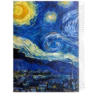 آلبوم عکس اردیبهشت مدل نقاشی شب پر ستاره ونگوک کد ALBUM 1318 80 PCS