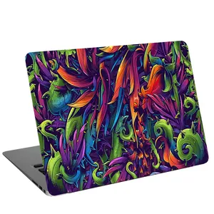 استیکر لپ تاپ مدل flora texture G-1815 مناسب برای لپ تاپ 15.6 اینچ