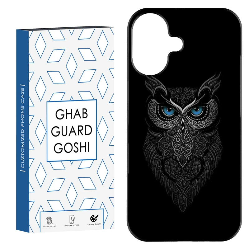 کاور قاب گارد گوشی طرح جغد کد Dimo-379 مناسب برای گوشی موبایل اپل Iphone 16