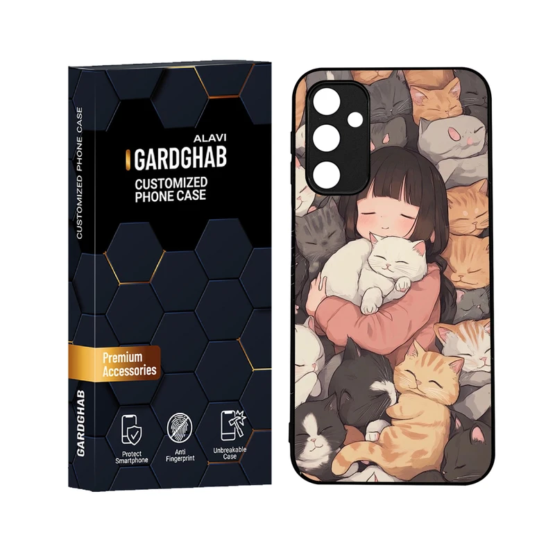 کاور گارد قاب علوی مدل دورژله ای فانتزی مناسب برای گوشی موبایل سامسونگ Galaxy A24