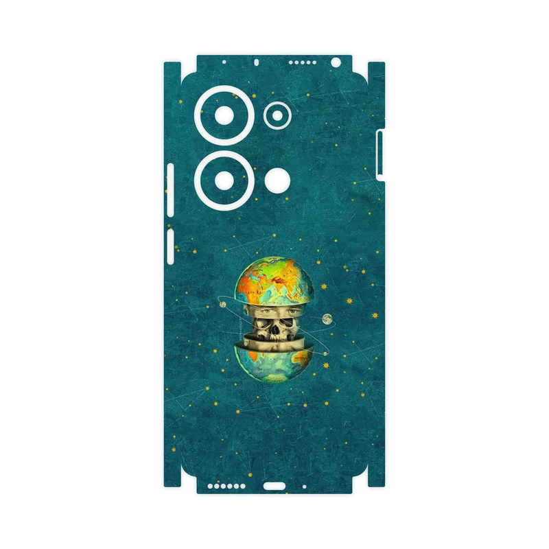برچسب پوششی ماهوت مدل Collage of Earth Face-FullSkin مناسب برای گوشی موبایل شیائومی Redmi Note 13 Pro 4G