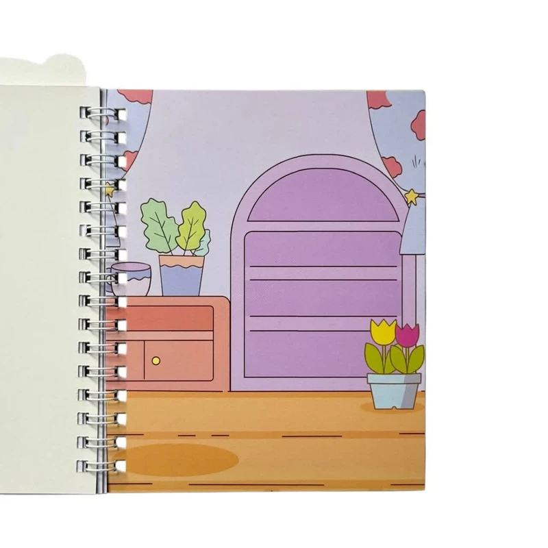 عکس شماره 4 : برچسب طرح دفترچه ای مدل کرومی مجموعه 2 عددی