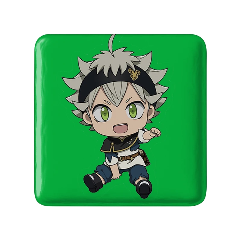  مگنت خندالو طرح آستا انیمه بلک کلاور Black Clover کد 10256