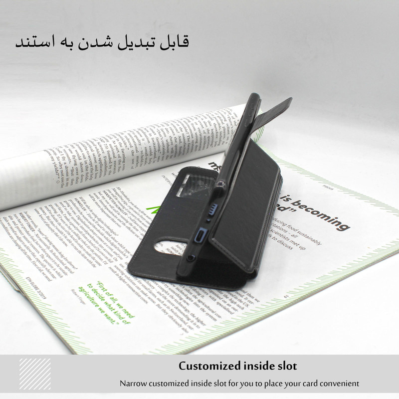 کیف کلاسوری ورلد ویو مدل WSKSH-1 مناسب برای گوشی موبایل نوکیا MI 9 Lite