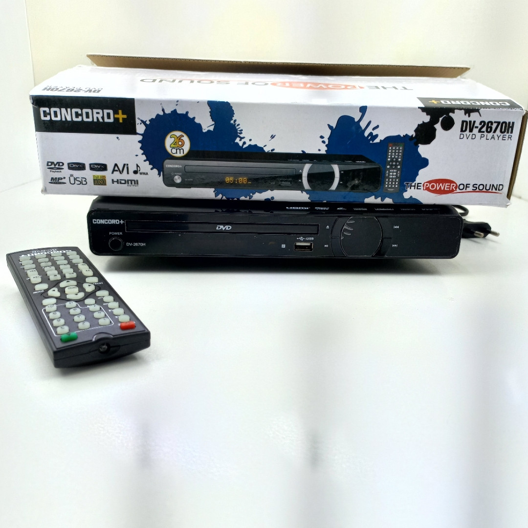 پخش کننده DVD کنکورد پلاس مدل 2670