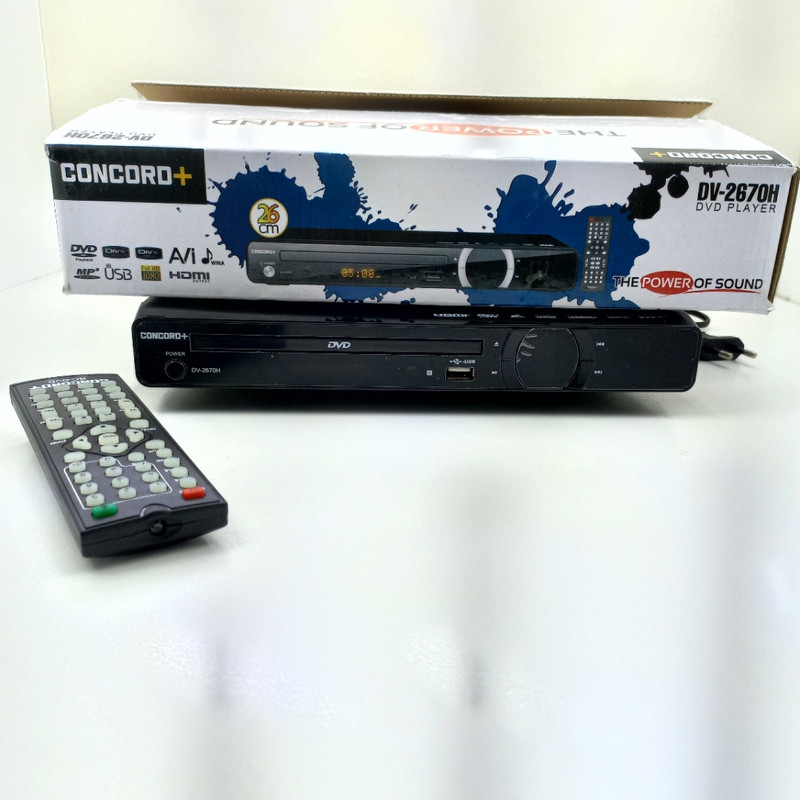 پخش کننده DVD کنکورد پلاس مدل 2670