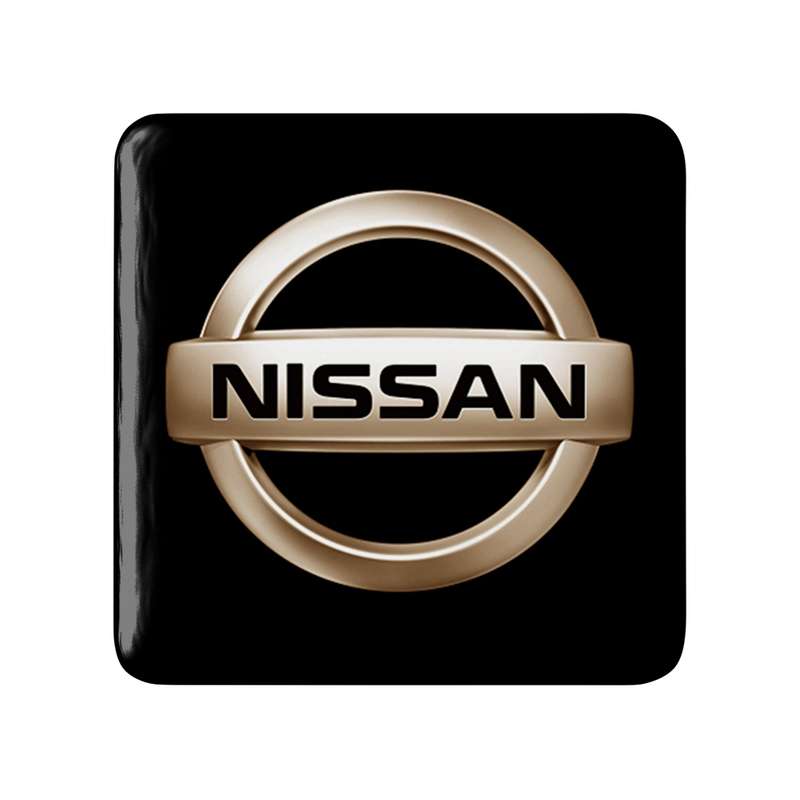 مگنت خندالو طرح نیسان Nissan مدل مربعی کد 30728