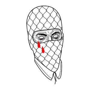 برچسب لپ تاپ پویا مارکت طرح مقاومت کد 2830