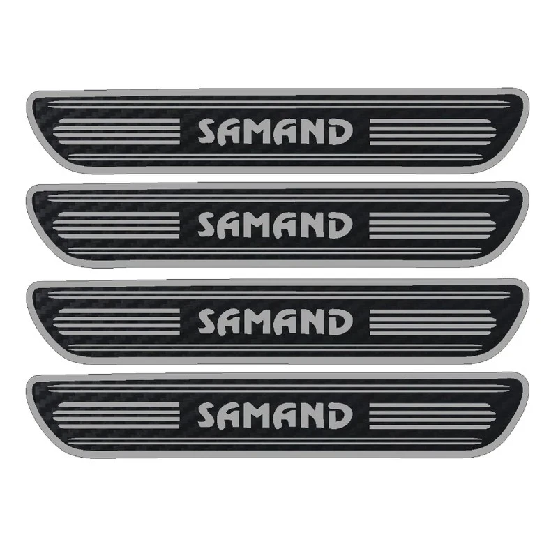 برچسب بدنه خودرو رادیانس مدل کربن کد J1 مناسب برای سمند بسته 4 عددی