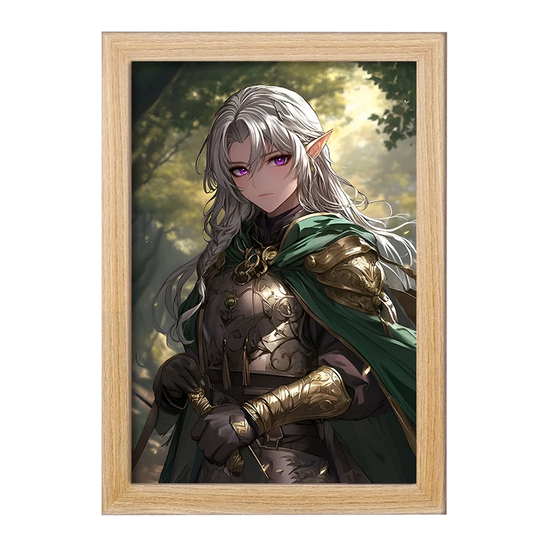 تابلو خندالو مدل پسر انیمه ای کد F7790