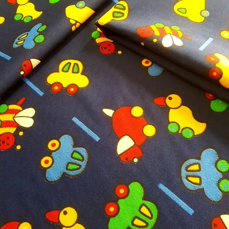 پارچه ملحفه طرح عروسکی کد C103-B