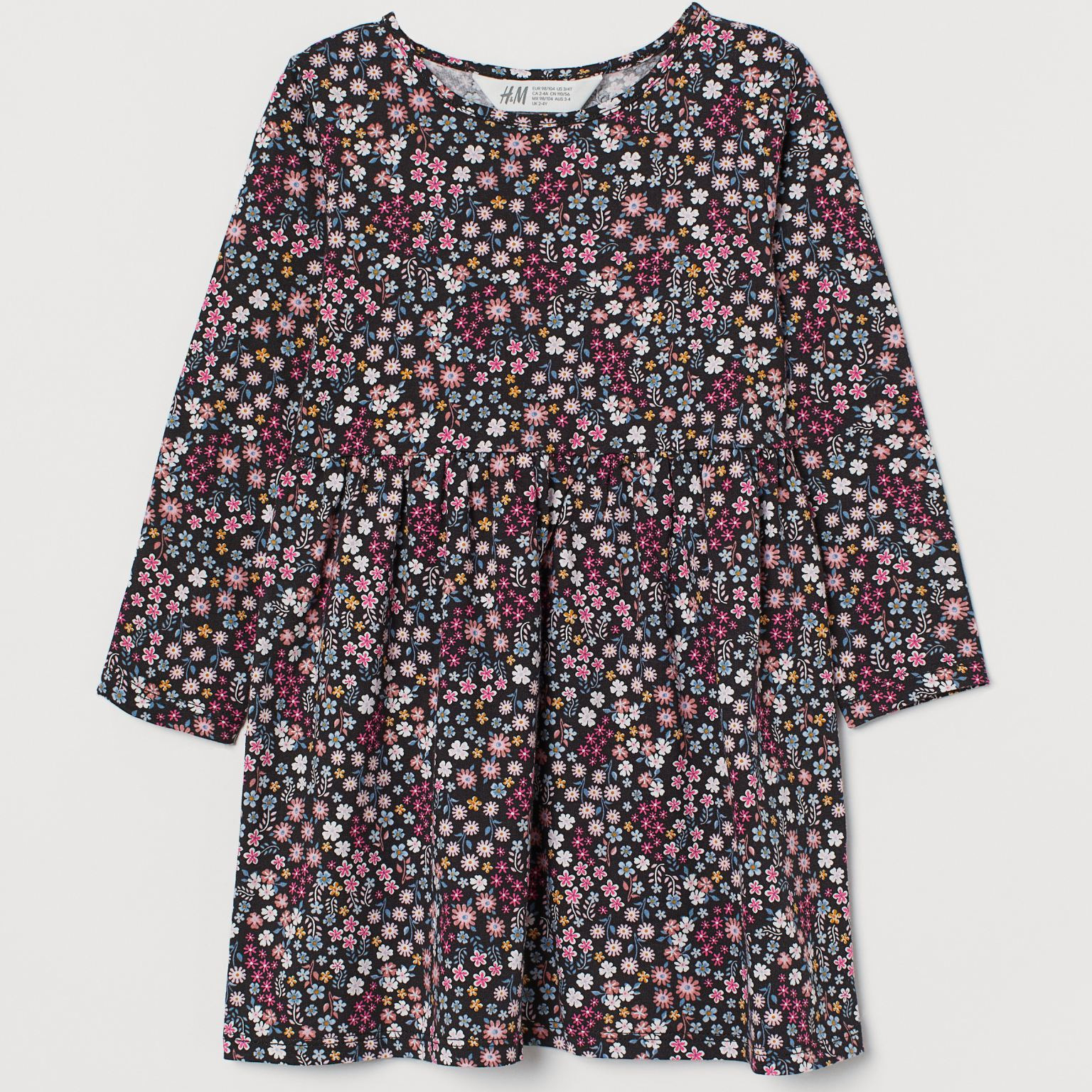 پیراهن دخترانه اچ اند ام مدل 01