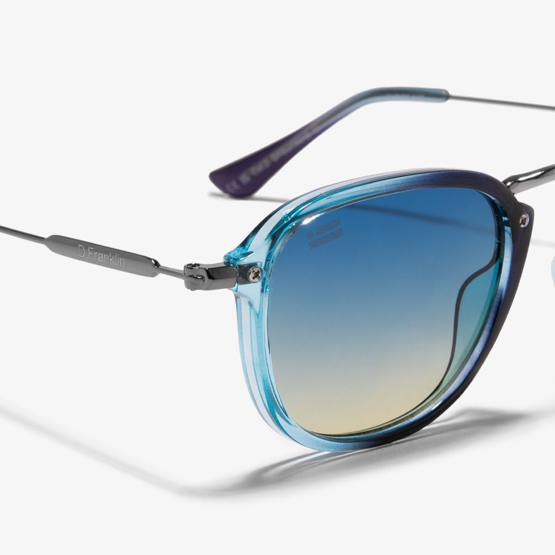 عینک آفتابی دیفرنکلین مدل ROLLER SQ CRYSTAL - GRAD -  - 3