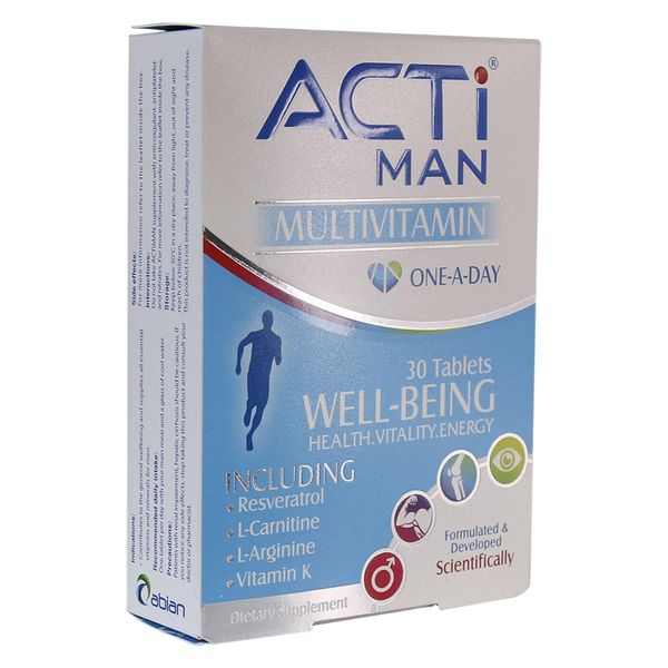 قرص اکتی من ابیان دارو بسته 30 عددی