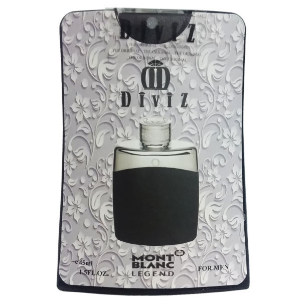 عطر جیبی مردانه دیوایز مدل لجند حجم 45 میلی لیتر