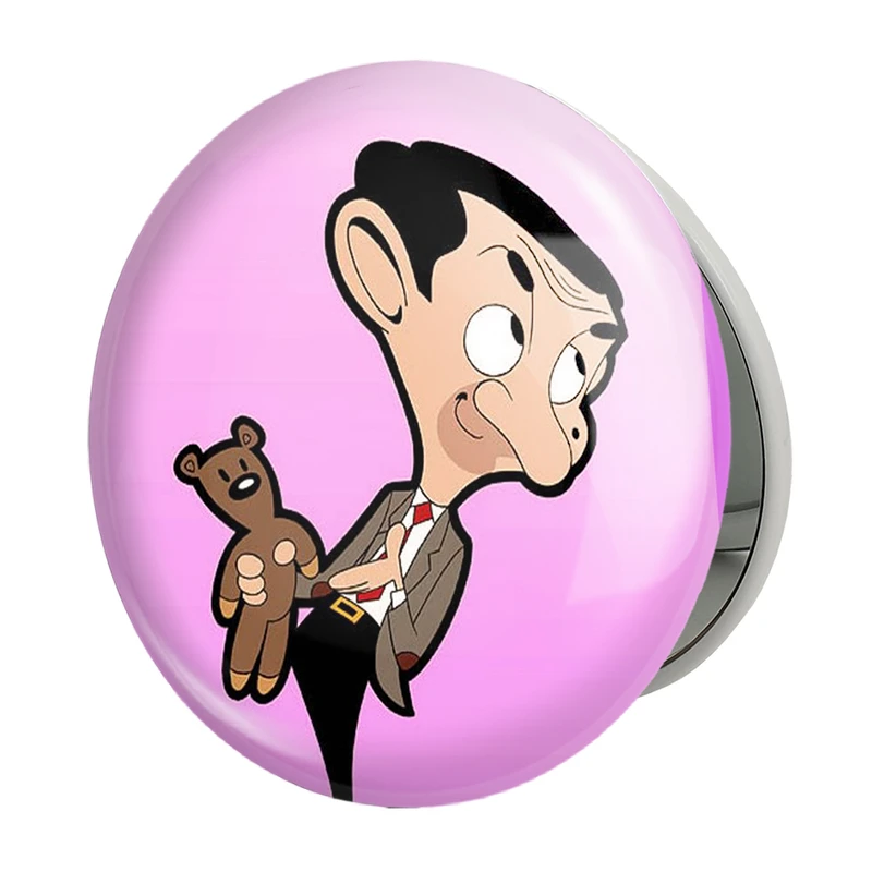آینه جیبی خندالو طرح مستر بین Mr Bean مدل تاشو کد 10653 