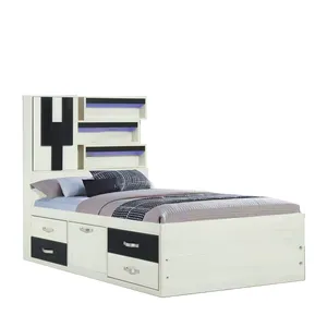 تخت خواب یکنفره کد 218 سایز 90x200 سانتی متر