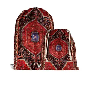 نظم دهنده سفری مدوپد طرح فرش تویسرکان مدل C-Toyserkan08 بسته 2 عددی