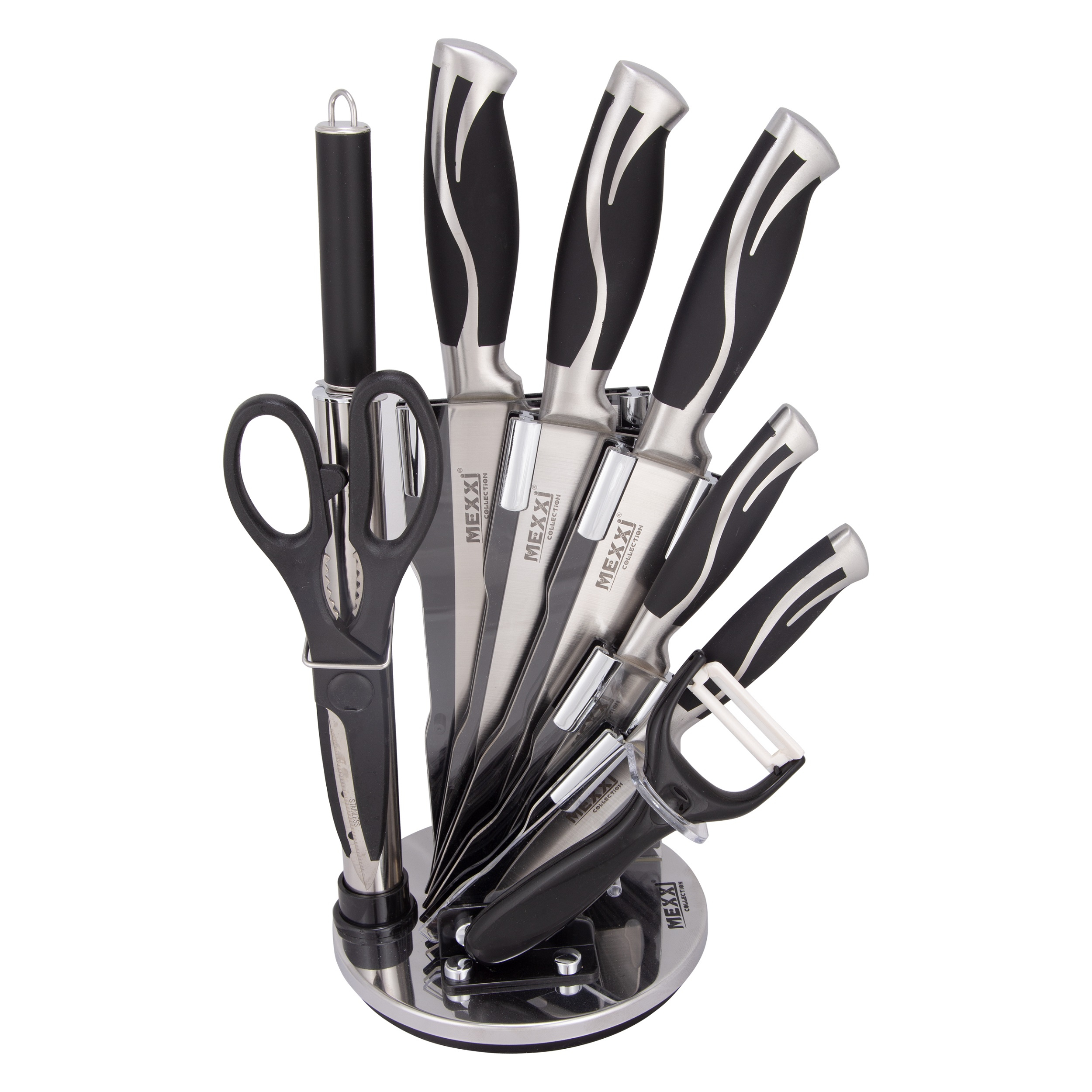 سرئیس چاقو آشپزخانه 9 پارچ مکسی مدل KS-030