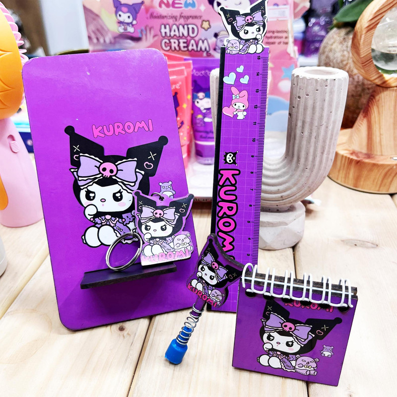 بسته لوازم تحریر مدل کورومی کد 074 بسته 5 عددی