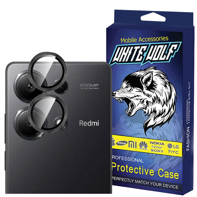 محافظ لنز دوربین وایت ولف مدل W-Ring مناسب برای گوشی موبایل شیائومی Redmi Note 13 4G