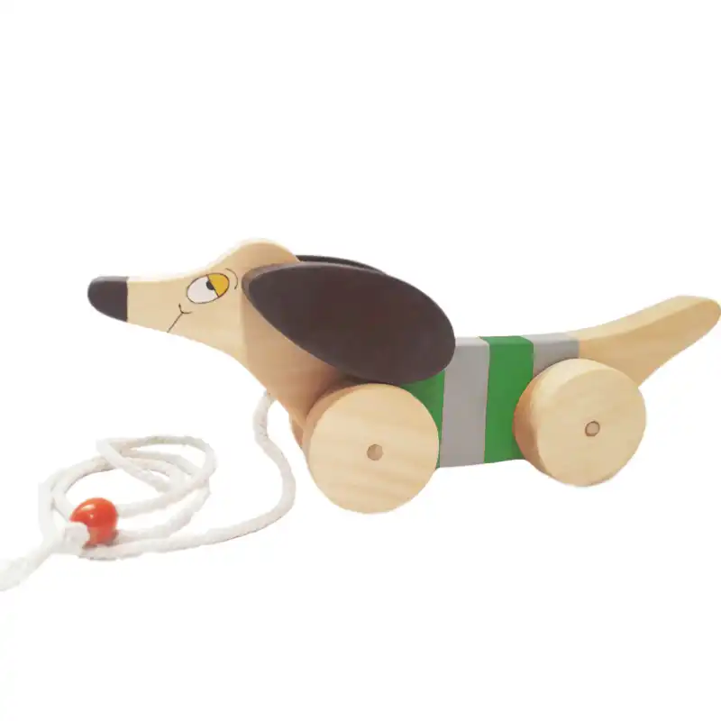 اسباب بازی چوبی مدل سگ کد 02