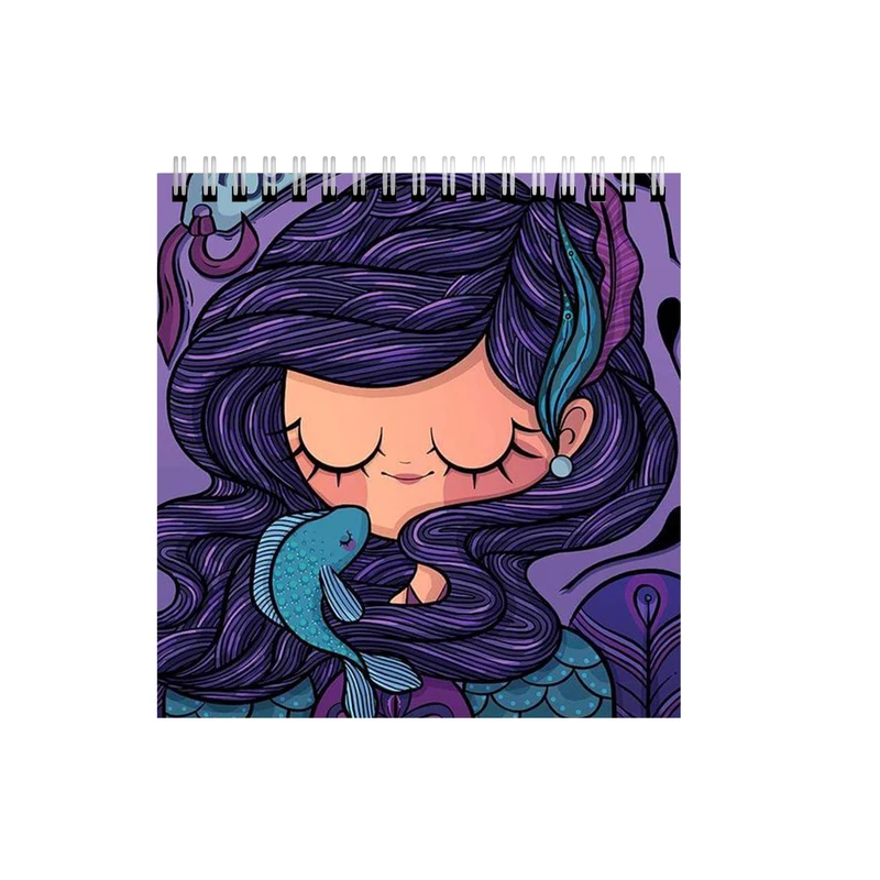 دفتر طراحی  مدل دخترانه کد 7627646