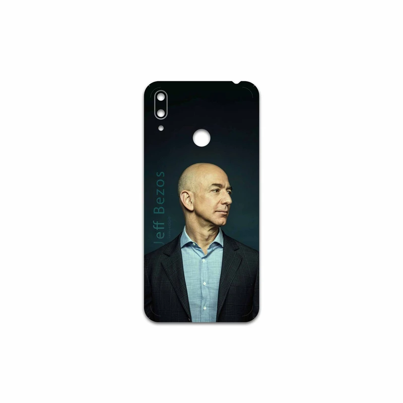 برچسب پوششی ماهوت مدل Jeff Bezos مناسب برای گوشی موبایل هوآوی Y7 Prime 2019