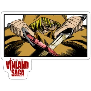 استیکر لپ تاپ مدل The Reminiscence of Past || Vinland Saga Merch