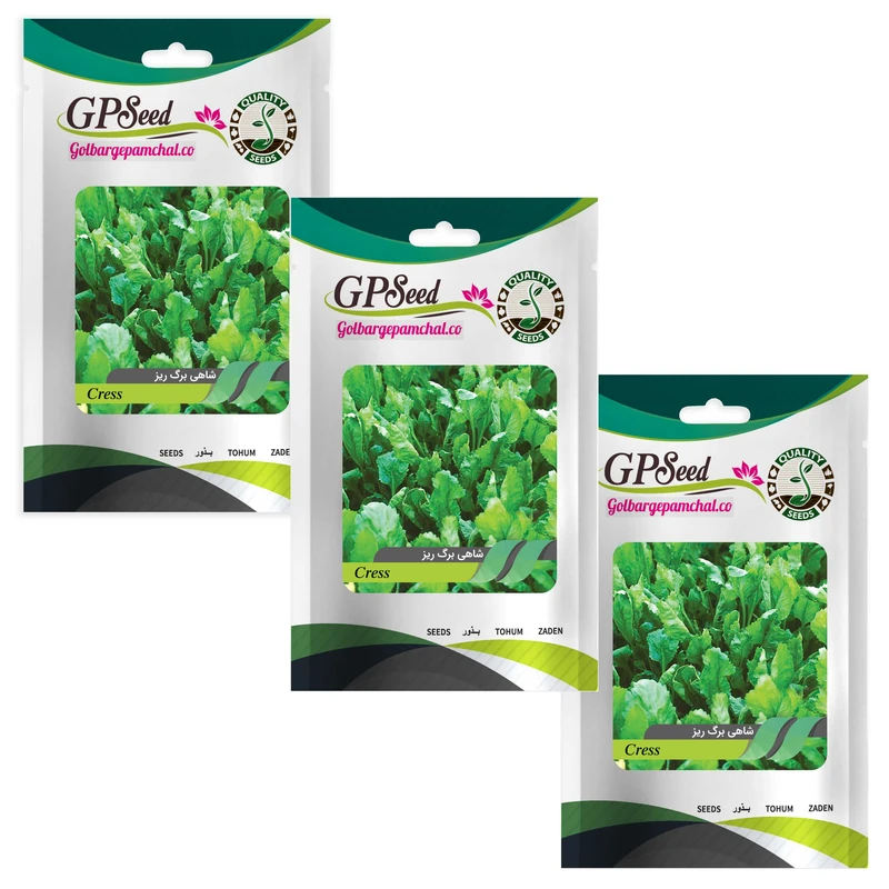  بذر شاهی برگ ریز گلبرگ پامچال کد GPF-153 مجموعه 3 عددی
