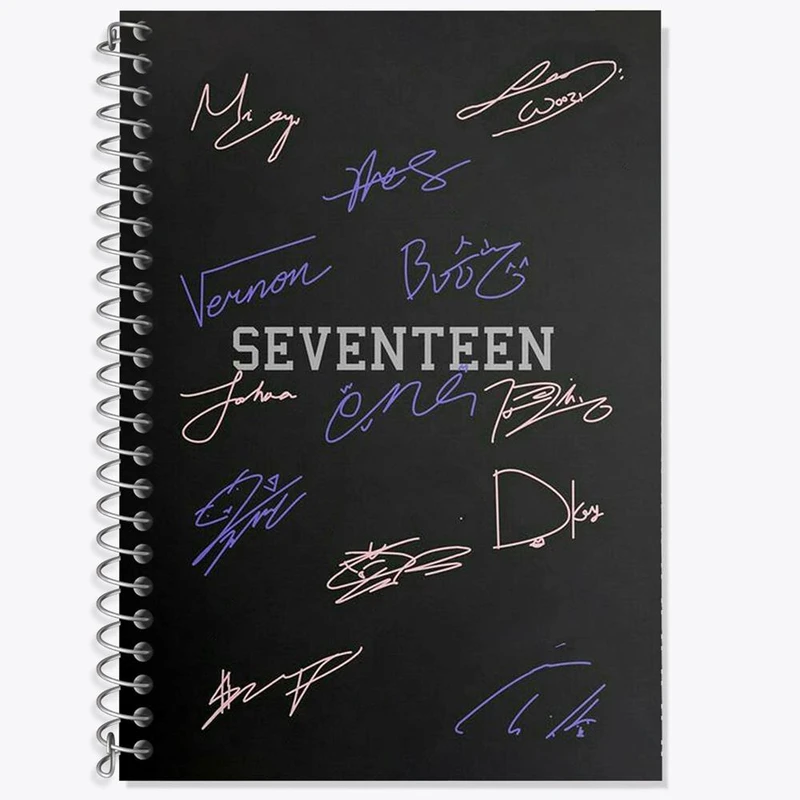 دفتر لغت 50 برگ خندالو مدل گروه سونتین Seventeen کد 21664