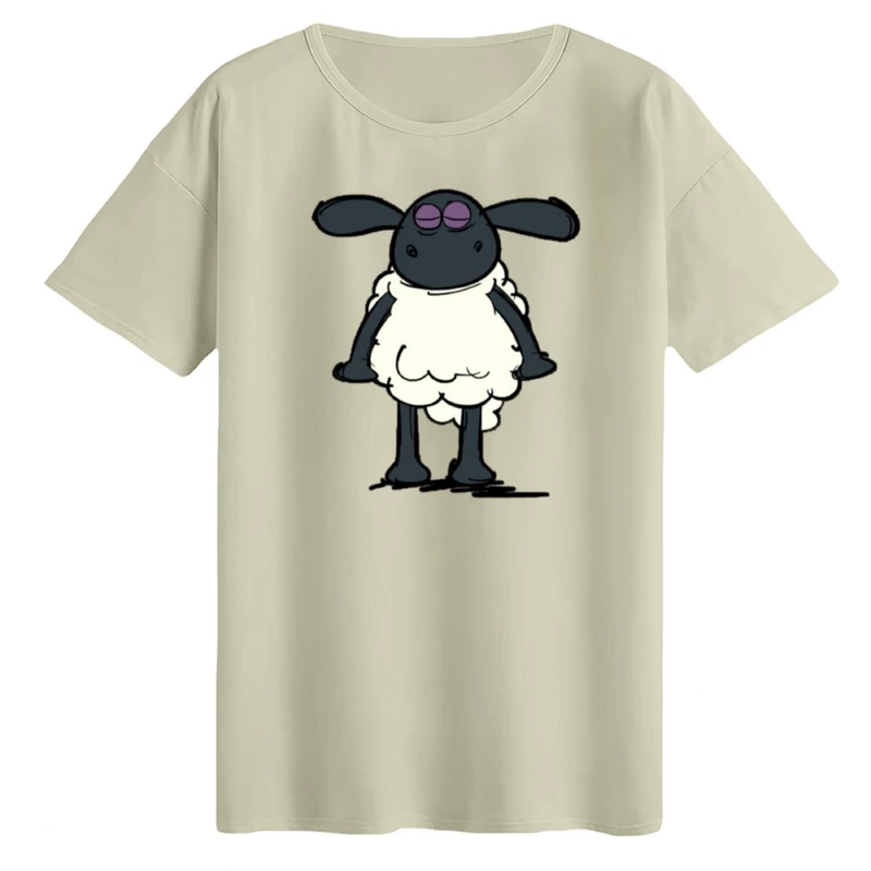 تی‌شرت لانگ آستین کوتاه زنانه مدل بره ناقلا