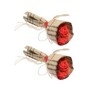ابزار کادویی مدل دسته گل رز مجموعه 2 عددی