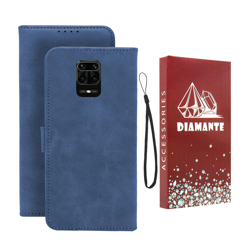 کیف کلاسوری دیامانته مدل Bandaviz Rd مناسب برای گوشی موبایل شیائومی Redmi Note 9s به همراه بند آویز