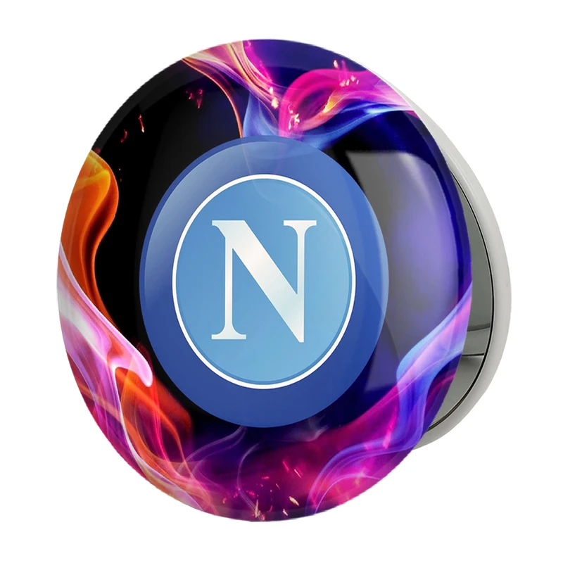 آینه جیبی خندالو طرح باشگاه ناپولی مدل تاشو کد 27394 