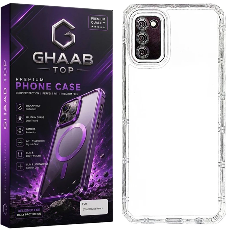 کاور قاب تاپ مدل ژله ای مناسب برای گوشی موبایل سامسونگ Galaxy A03s