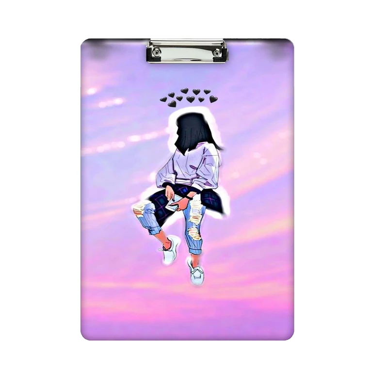  تخته شاسی طرح دختر کد 1357 سایز A4