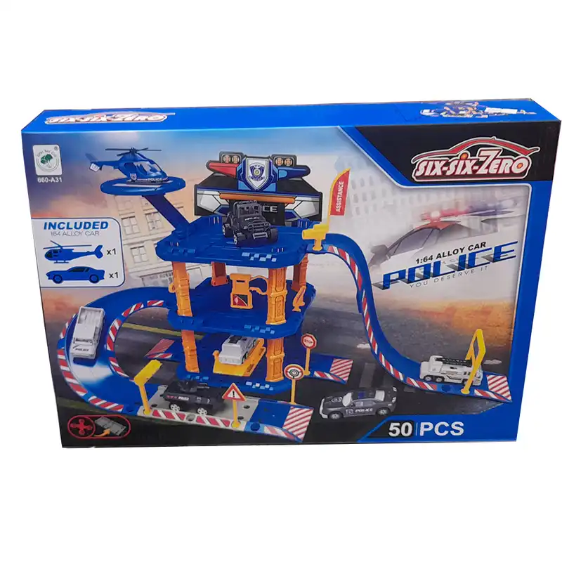 کیت ماشین بازی مدل پلیس